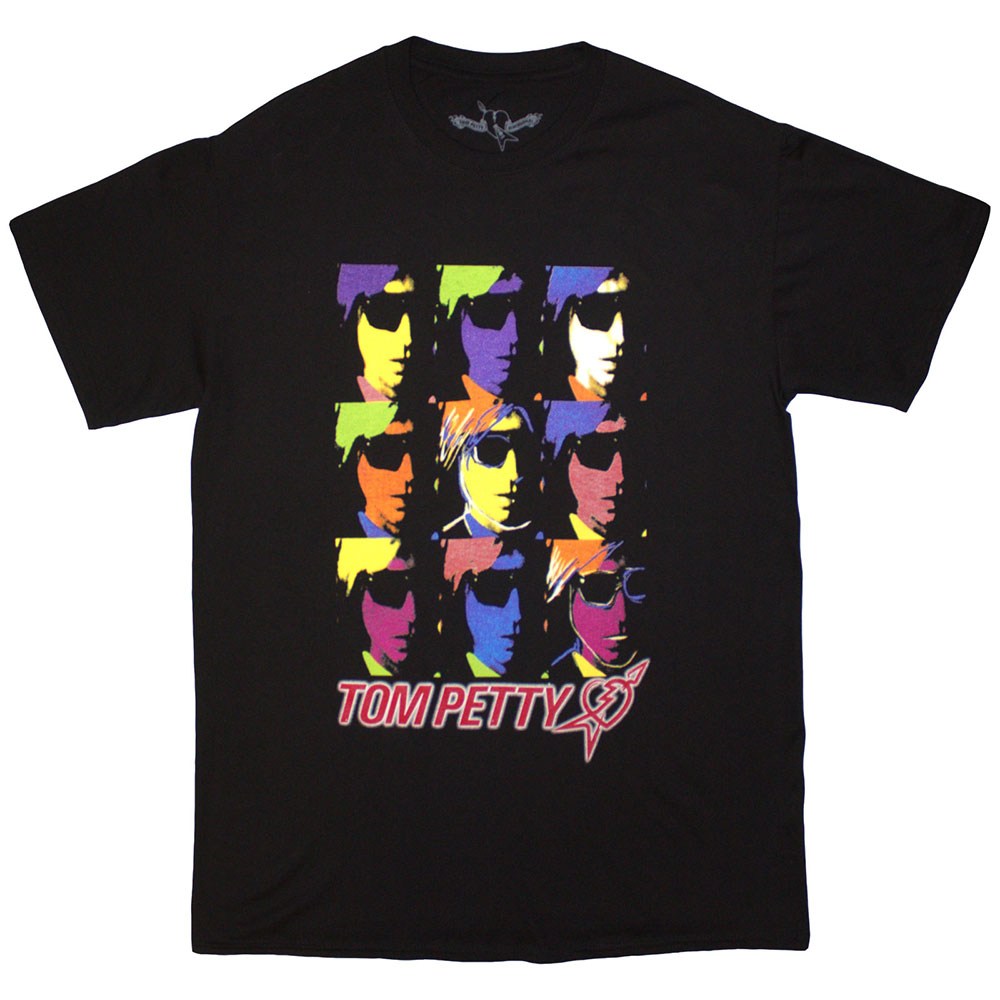 Tom Petty And The Heartbreakers - Nine Toms Heren Tshirt - Zwart